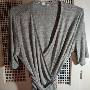 XXL Gap Ballet Wrap Sweater